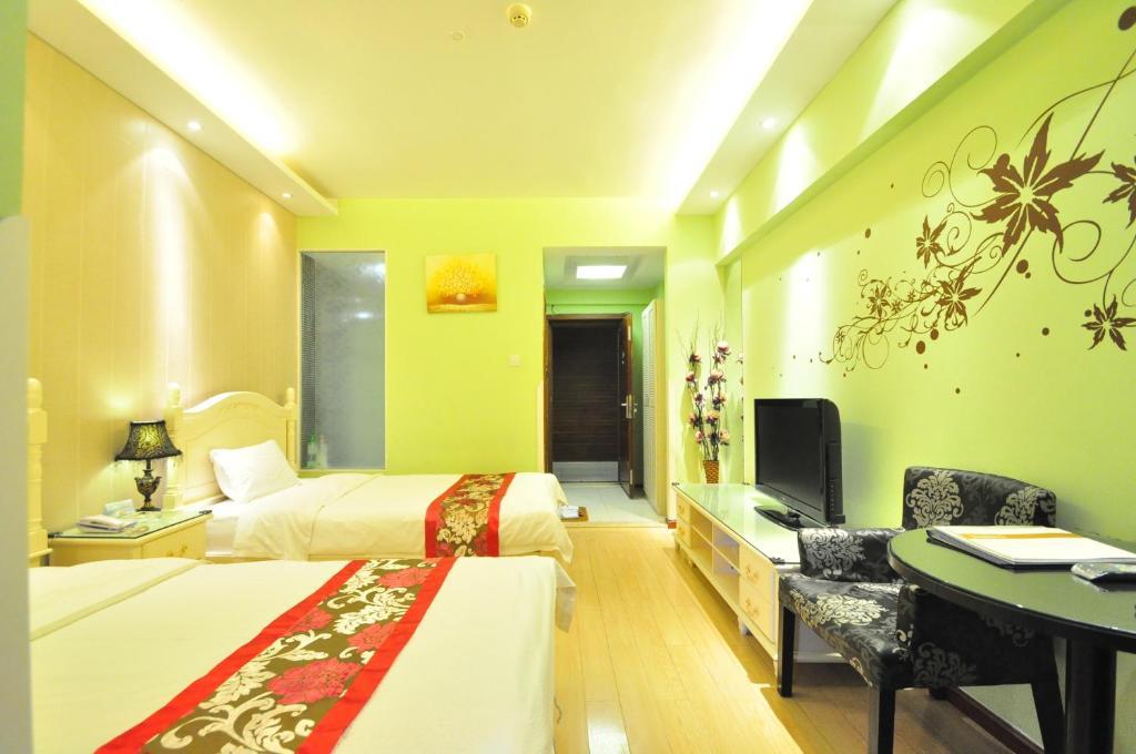 Liting Hotel Чэнду Номер фото