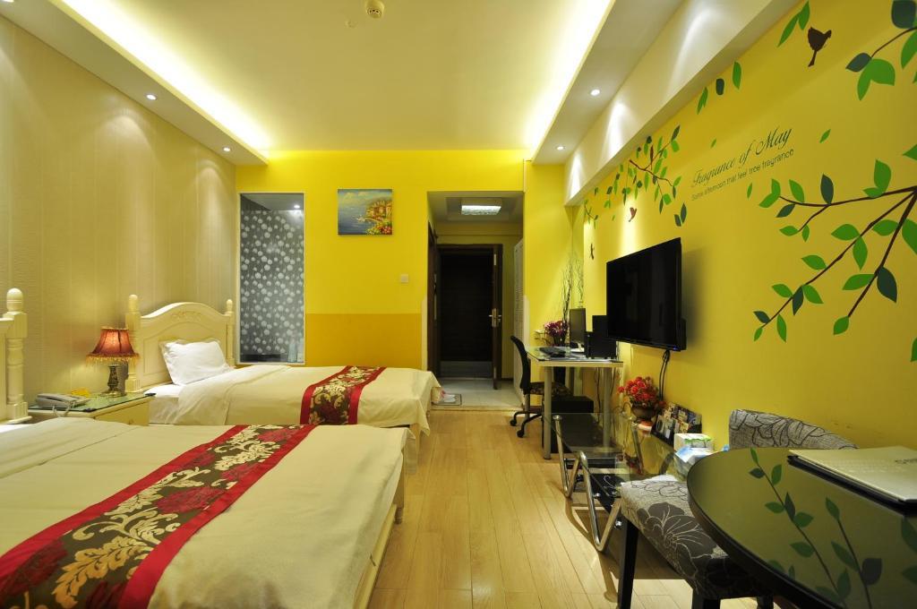 Liting Hotel Чэнду Номер фото