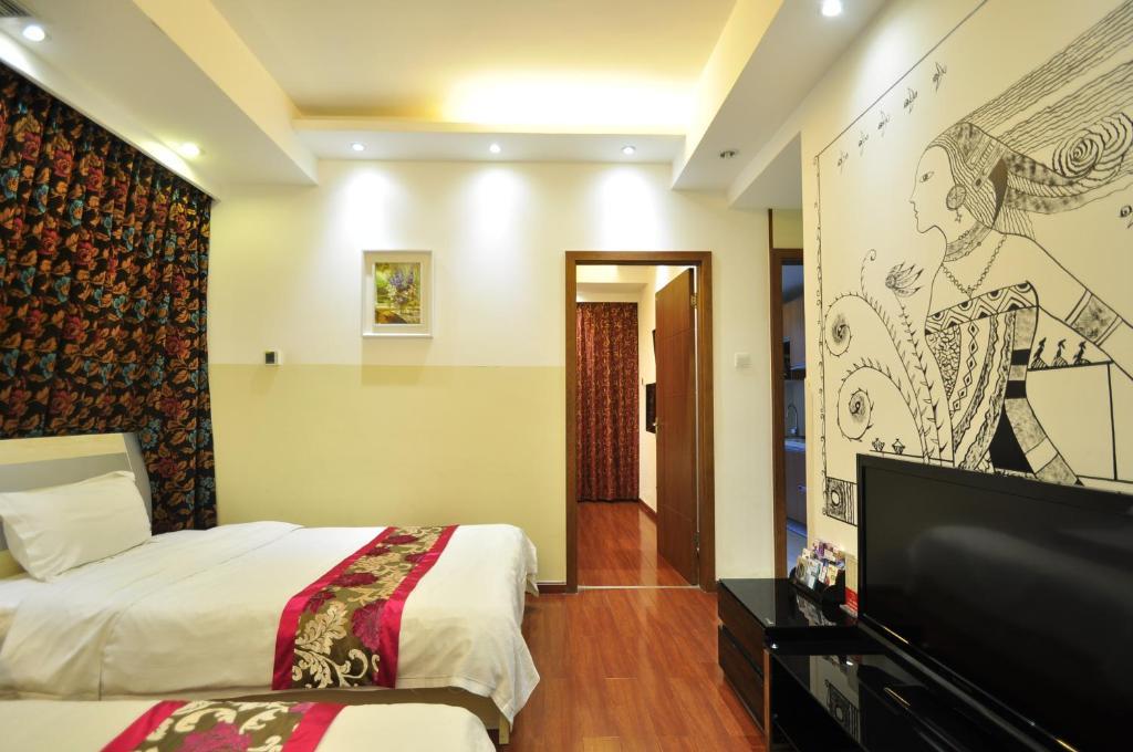 Liting Hotel Чэнду Номер фото